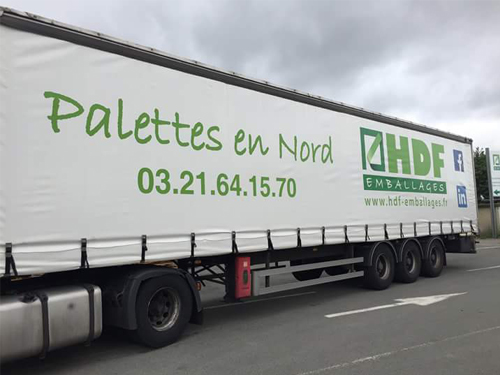 Palettes en nord - HDM Emballages